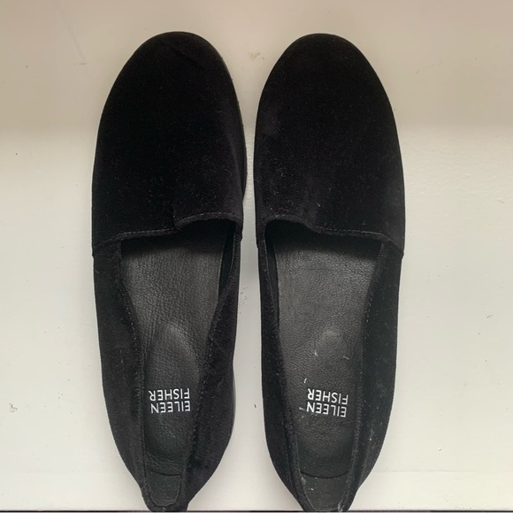 Eileen Fisher Velvet Demi Flats Loafer Sz 7.5M - Picture 2 of 6